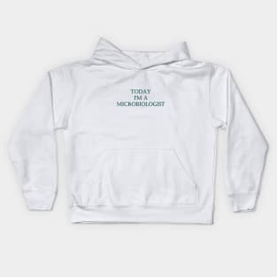 Funny One-Liner “Microbiologist” Joke Kids Hoodie